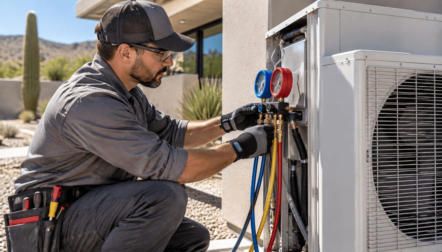 Refrigerant Phase-Out and Inverter Compressor Maintenance in Extreme Heat